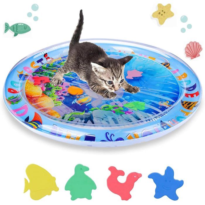 Comparer les prix de Tapis de jeu deau - KZQ - Interactif - Épais - Pour chiens et chats - Utilisation intérieure et extérieure