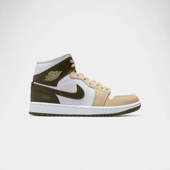 Jordan 1 Mid Military Drab (Womens)