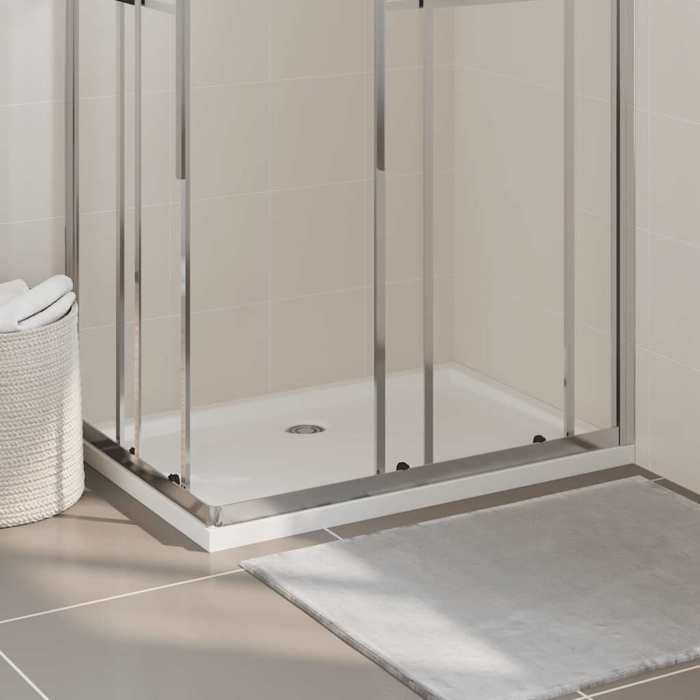 SALE 2026 Bacs de douche Blanc - Receveur de douche rectangulaire ABS Blanc 70x100cm PRO536858975
