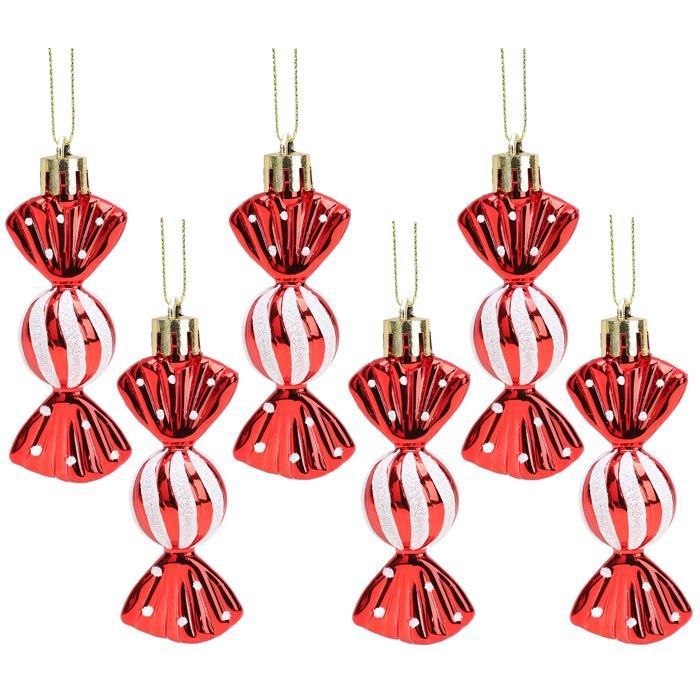 Lot De 4 Décorations De Noël En Bois En Forme De Bonhomme De Neige