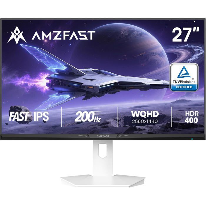 Écran PC Gamer Amzfast AMZG27F6Q 27 pouces QHD 200Hz