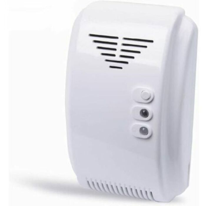Détecteur de gaz Crediri alarme de capteur de gaz 12 V pour propane butane et GPL camping-car fourgon aménagé blanc