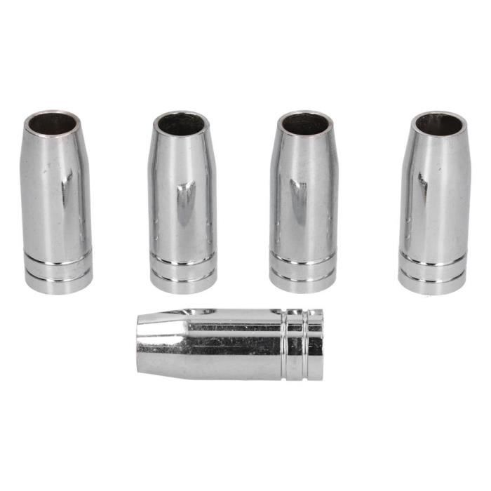 Lot De 10 Buses De Protection + Pointes De Contact Pour Pistolet à Souder Binzel 15AK - En Laiton, Compatible 15AK1.0