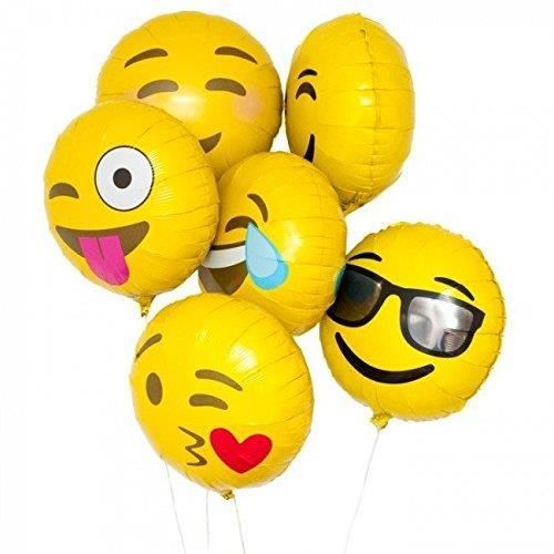 Smiley Ballon Foil Ensemble De 6 Emoji Foil Ballon Pour Bebe Douche Anniversaire Decoration Tf3cw Achat Vente Ballon Decoratif Soldes Sur Cdiscount Des Le Janvier Cdiscount