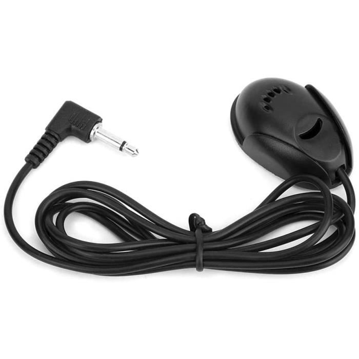 Microphone de Voiture Mini Microphone Externe de 3,5 mm pour autoradio stéréo GPS Bluetooth