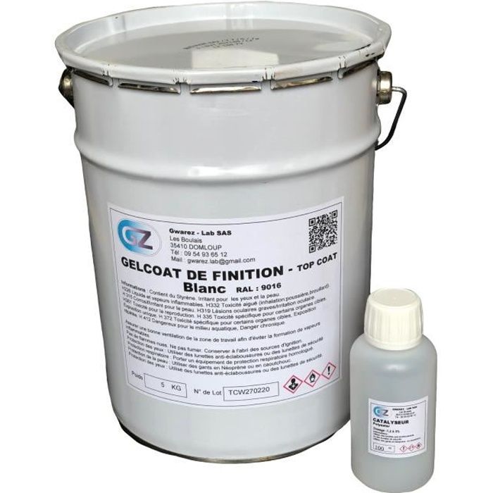 Gelcoat De Finition Blanc