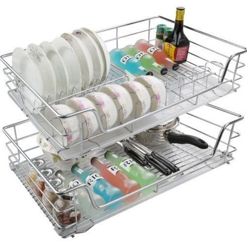 Panier A Coulisse Cuisine Tiroir De Rangement Panneau De Demontage Multifonctions Armoires De Cuisine Gardemange 350mm Dba Achat Vente Panier De Cuisson Panier A Coulisse Cuisine T Cdiscount