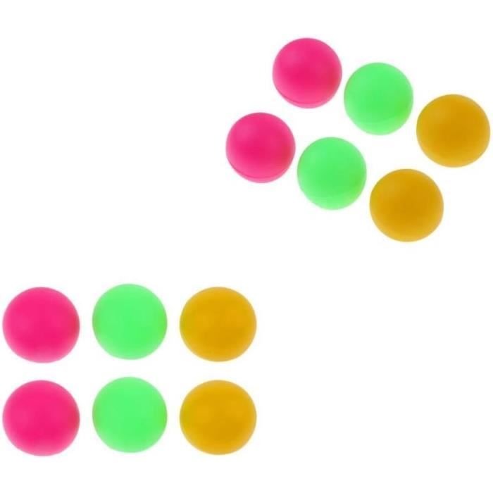 100 Balles De Ping-Pong Blmirror 40 Mm - Couleur Aléatoire Jaune Ou Blanc, Plastique Résistant Pour Loisir Et Entraînement