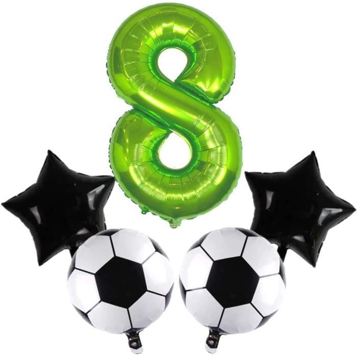 8 Ballons Foot - Décoration foot et anniversaire - Mistincelle