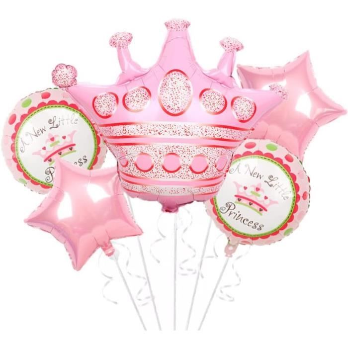 Ensemble de ballons de la couronne, ballons de décoration d'anniversaire  pour enfants, décorations de fête d'anniversaire pour enfants