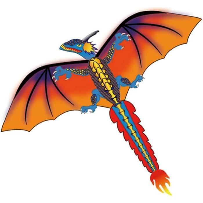 Dragon Volant Pour Enfant CIM 'Dream Eddy' - Jouet Dragon Pirate Avec Fil De Guidage