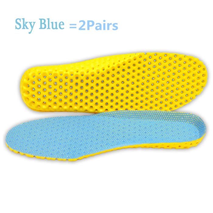 Semelles Orthopédiques En Mousse Mémoire – Confort Maximal Pour Pieds Fatigués, Lot De 4 Paires
