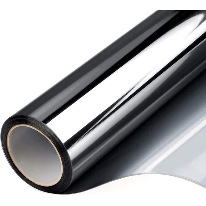 Film pour fenêtre - 45 x 200 cm - PVC - translucide mat - Antireflet Film pour fenêtre - 45 x 200 cm - PVC - translucide mat - Antireflet