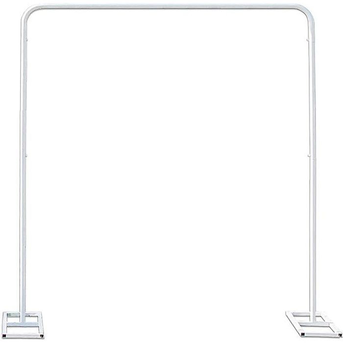 Arche De Mariage Carrée En Métal Doré 3x3 M - Support Décoratif Pour Ballons/fleurs, Base Stable, Démontable - 4