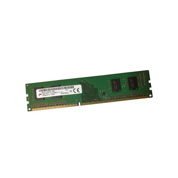 Micron Tech 2Go Ram Micron Mt4Jtf25664Az-1G6E1 240-Pin Ddr3 Pc3-12800U 1600Mhz 1Rx16 Cl11
