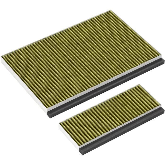 Lot De 2 Filtres à Charbon Actif KAMP D047 - Pour Hottes Whirlpool Type 47