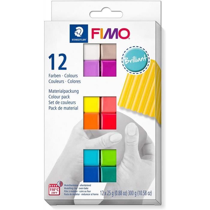 Graine Creative - 261626 - Coffret Fimo Soft couleurs brillantes