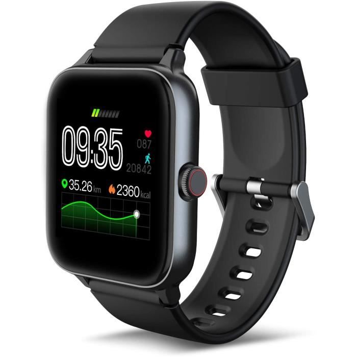 IOWODO Smart Watch for Men Sport Watch with Heart Rate Monitor