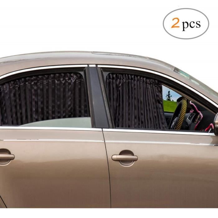 2x voiture fenêtre pare-soleil anti-statique soleil stores bouclier couverture