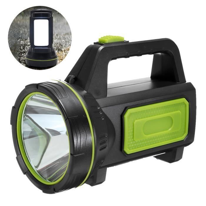LAMPE TORCHE DE POCHE A LED RECHARGEABLE | AVEC ZOOM PUISSANT | PLUSIEURS MODES | ÉTANCHE A LA PLUIE | POUR CAMPING RANDONNÉE SPORT URGENCE VOYAGE | MARQUE FRANÇAISE [CLASSE ÉNERGÉTIQUE A