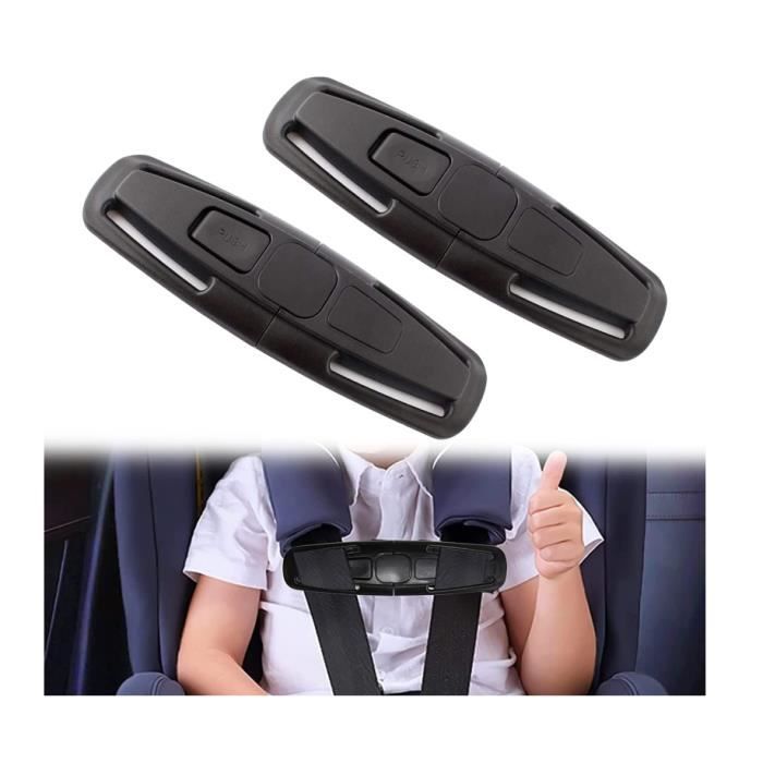Attache de ceinture de sécurité pour voiture, 2 pièces, Clip de