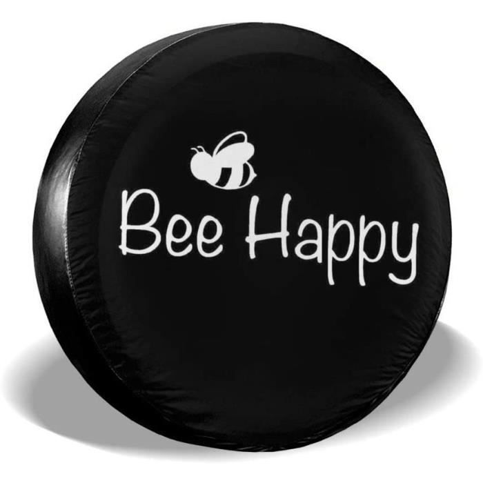 Housse de Roue Abeille Heureuse Universel Pneu Sacs - Protection ...