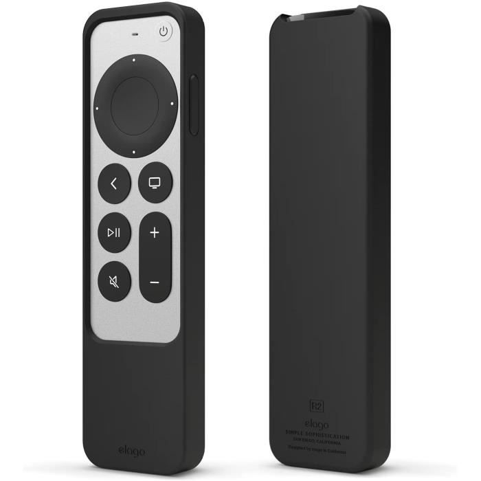 Elago R2 Etui Slim Compatible avec Apple TV 4K Siri Remote 2nd Generation 2021 Coque de Protection en Silicone Design Ultr 642 Cdiscount Auto