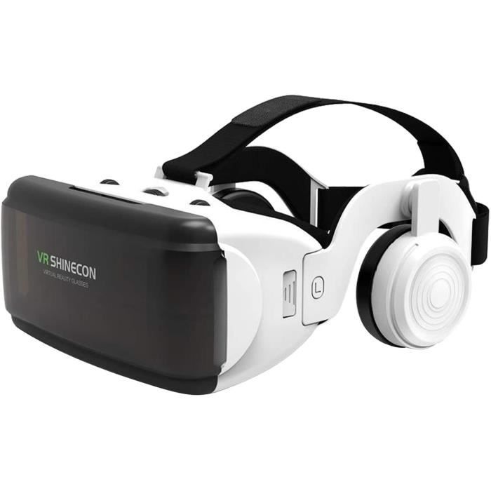 IPOTCH VR SHINECON VR Casque de réalité virtuelle Lunettes Casque Casque de Lunettes 3D Support 4.7-6.53 Pouces Grand écran Smartphone 