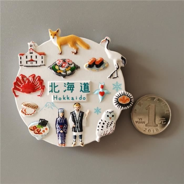 Aimant de réfrigérateur Tokyo Japon - Souvenir de voyage 3D - Décoration de réfrigérateur - Autocollant magnétique peint à la main Aimant de réfrigérateur Tokyo Japon - Souvenir de voyage 3D - Décoration de réfrigérateur - Autocollant magnétique peint à la main