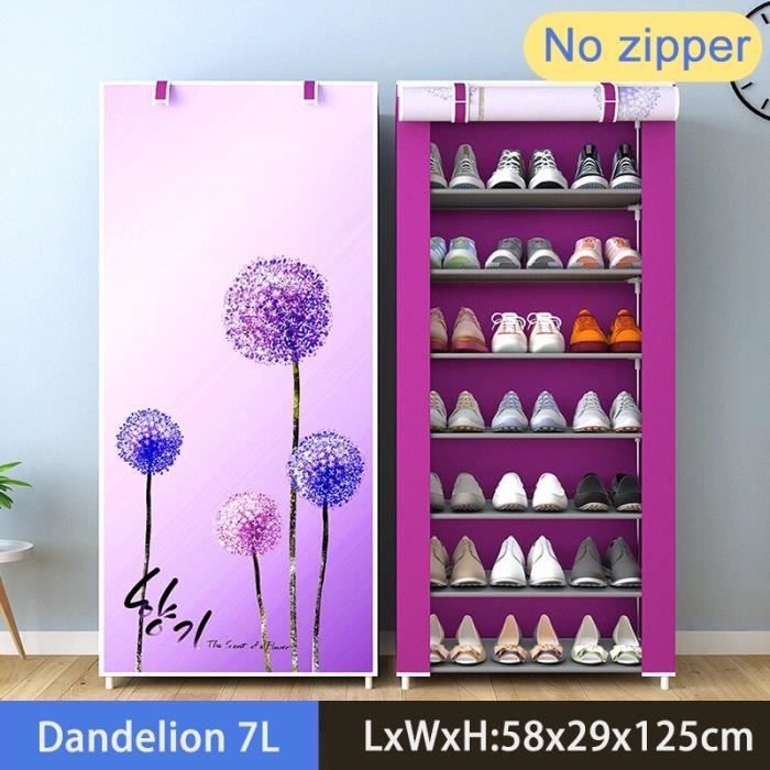 Meuble à chaussures,Portechaussures multiniveaux, Simple, dortoir