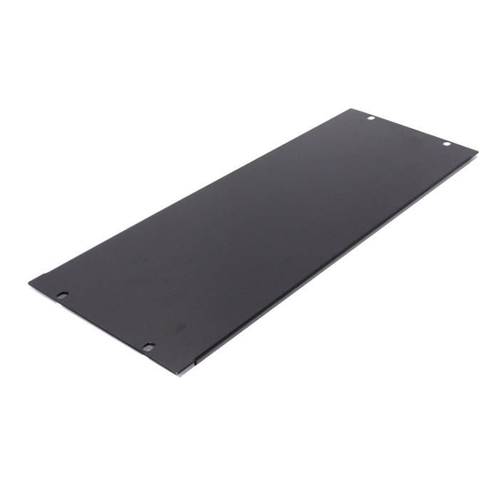 RackMatic Panneau dobturation 2U pour Serveur Rack 19 Couvercle Noir 
