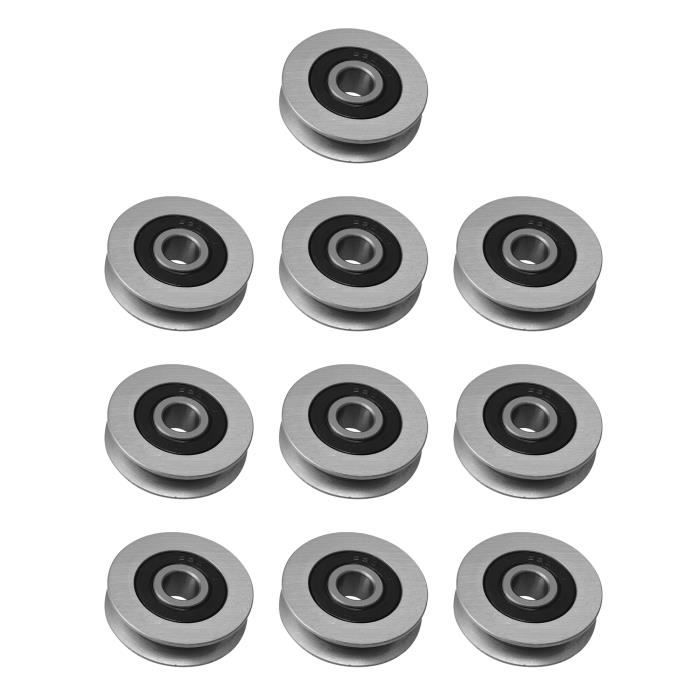 Roulement à Billes Robuste - Diamètre 28mm - Capacité Portante élevée - Pour Suspension, Industrie, Bricolage - 3