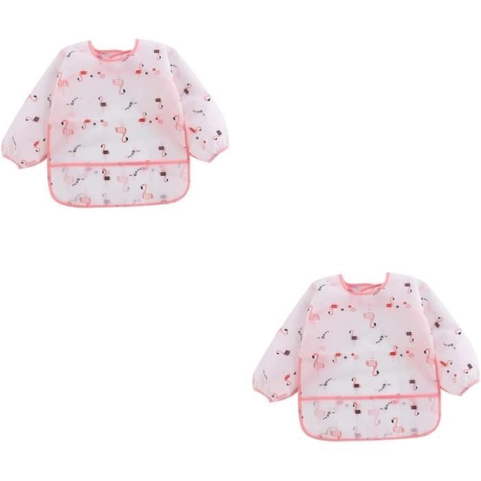 2 Pièces Tablier De Peinture Enfant Tabliers Ajustables Pour Tout-petits Tablier De Cuisine Enfants Garçons Filles Pour Cuisine, Pâtisserie, Peinture D'artisanat (pour Les 9-12 Ans) (Bleu Et Orange