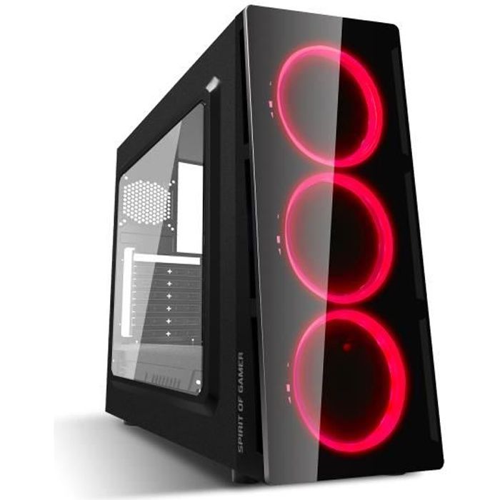 Pc Gamer Deathmatch 5 Red INTEL I5 9400F - GeForce