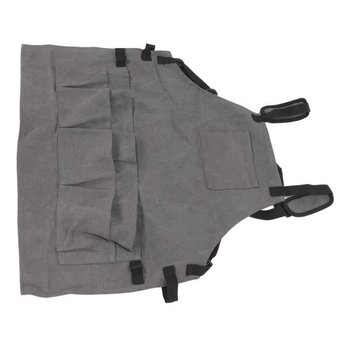 Tablier De Travail Avec Poches - Tablier Jardinage Outils Réglable, Protection Oxford Imperméable