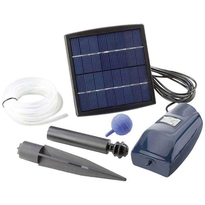 Aérateur de bassin solaire FIAP 2974 Air Active Solar SET 150 - Blanc - Accessoire pour bassin
