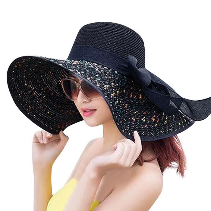 Chapeau Seau De Soleil Pour Femme – Pliable, Léger Et Respirant – Idéal Plage Ou Pêche