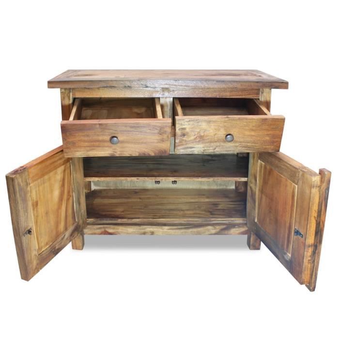 Viesurchoix Buffet Bois de récupération massif 75 x 30 x 65 cm 117197