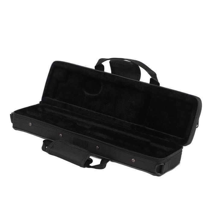 Sac De Transport Pour Flûte – Tissu Oxford Imperméable, Résistant, Léger – Pour Flûte 16 Trous – Poignée Et Bandoulière