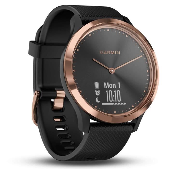 Garmin vivomove hr hybrid smartwatch rose gold 2025