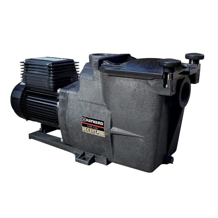 Pompe filtrante - HAYWARD - Super Pump 1 CV / 1350 m³/h Mono - Convient pour piscine jusquà 54 m³
