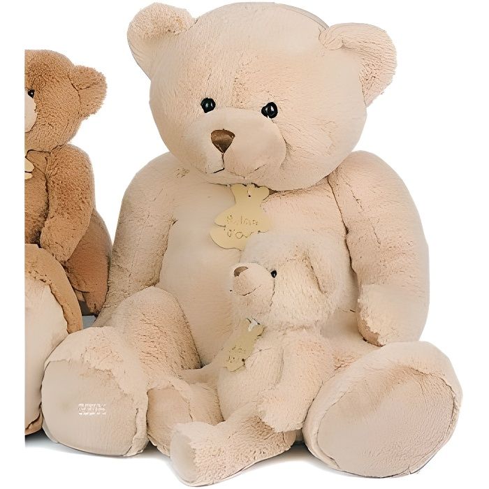 Calin ours beige grand mod le Cdiscount Jeux Jouets