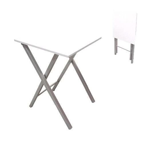 Table Pliante 48 Cm Blanc Achat Vente Table De Cuisine Table