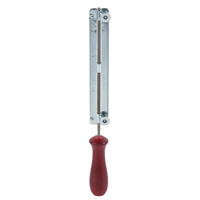 Kit Affûtage Tronçonneuse 32 Pièces - Limes Diamantées 4,8 Mm Pour Chaîne, Métal, Bois, Acier Inoxydable
