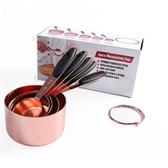 Ensemble De 8 Cuillères à Mesurer Et Tasses à Mesurer - Tasses à