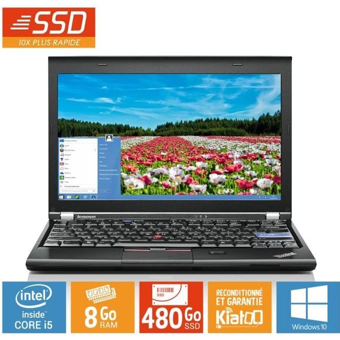 ordinateur portable lenovo thinkpad x220 ultrabook
