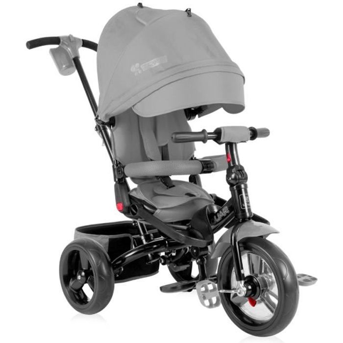 Tricycle évolutif pour bébé/enfant Lorelli JAGUAR Gris 3 roues
