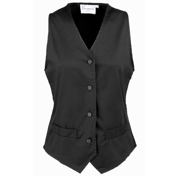 Premier Gilet de bar Femme Noir Cdiscount Pret a Porter