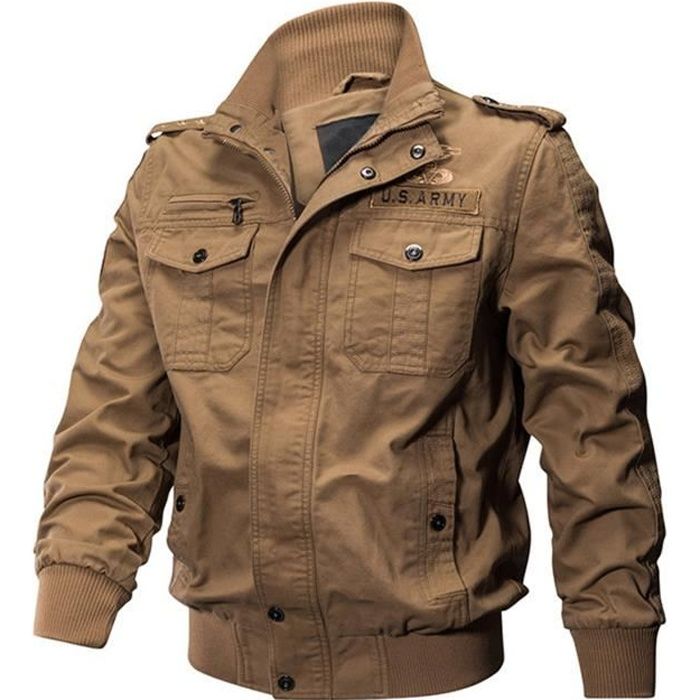 Veste militaire 2025 homme de marque