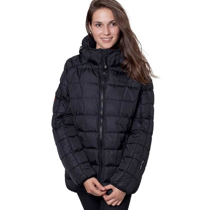 GEOGRAPHICAL NORWAY BENEDICTE doudoune fine pour femme Noir Femme Noir Cdiscount Pret a Porter